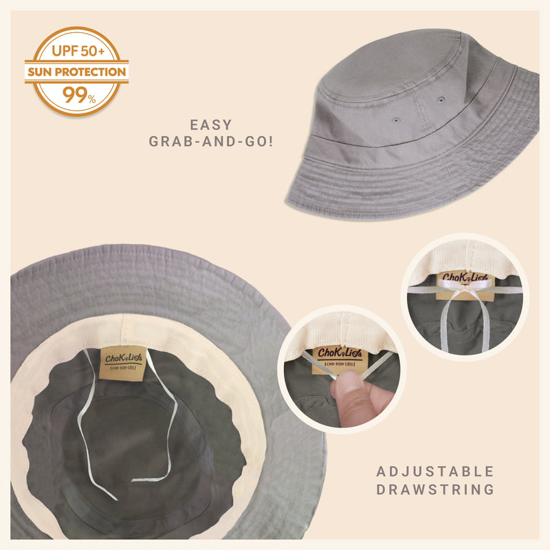 Classic Washed Cotton Bucket Hat