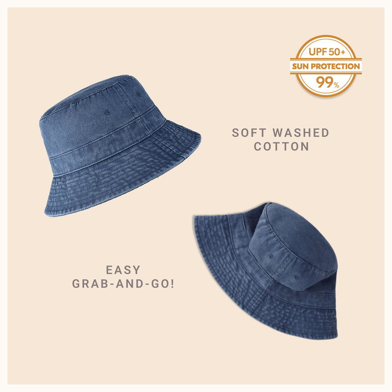 Classic Washed Cotton Bucket Hat